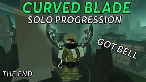 Deepwoken Curved Blade Solo Progression The End Got Bell Youtube