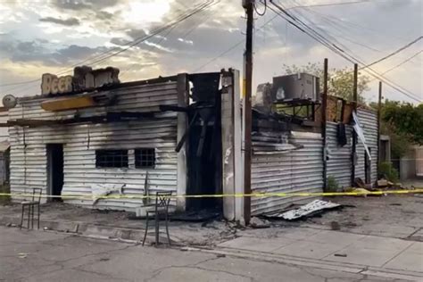 Incendio En El Bar Beer House Sonora Video Muestra La Tragedia Que