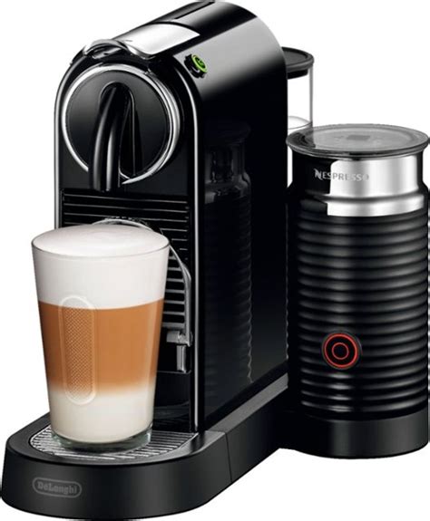 Delonghi Nespresso Citiz And Milk Coffee Maker And Espresso Machine By Delonghi Limousine Black