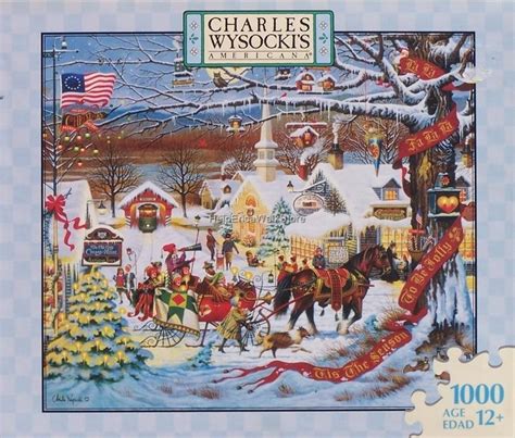 1000+ images about Charles Wysocki Puzzles to do on Pinterest ...