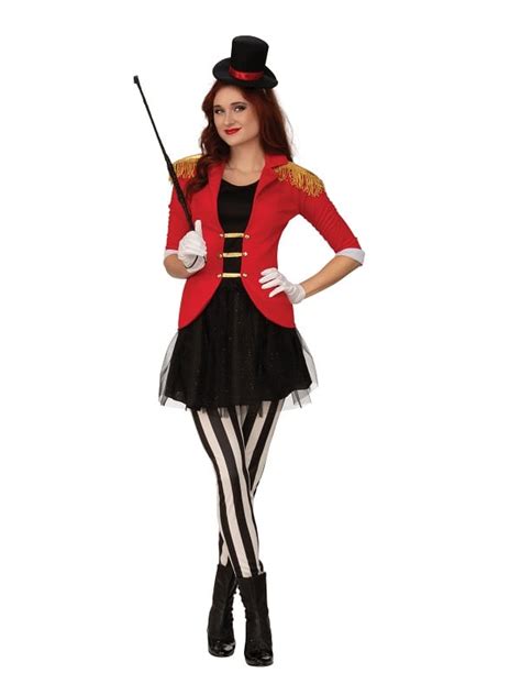 Ringmaster Female Costumes R Us Fancy Dress