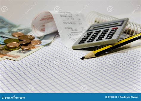 accounts  financial costs stock image image  home mortgages