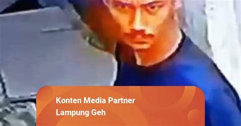 Terekam Cctv Ini Tampang Terduga Pencuri Motor Di Bandar Lampung