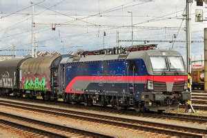 Siemens Vectron Ms Operated By Rail Cargo Austria Ag