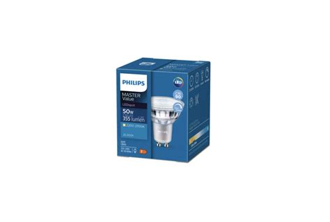 Philips Master Value Ledspot Gu10 Par16 4 9w Dimbaar Extrecoats