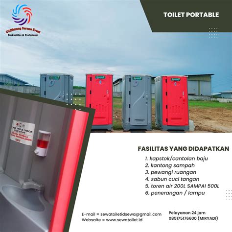 Layanan Sewa Toilet Portable Terbaru Jakarta Hubungi 085175176600