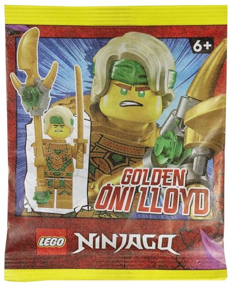 LEGO NINJAGO FIGURKA NINJA ZŁOTY ONI LLOYD 892297 14048310384 Allegro pl