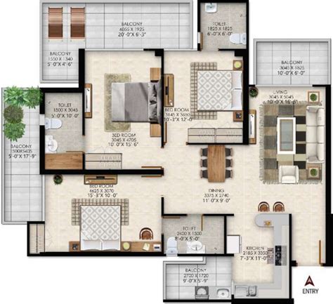 Ska Orion In Sector B Noida Price Location Map Floor Plan