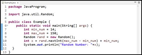 How To Generate Random Number Within A Specified Range In Java