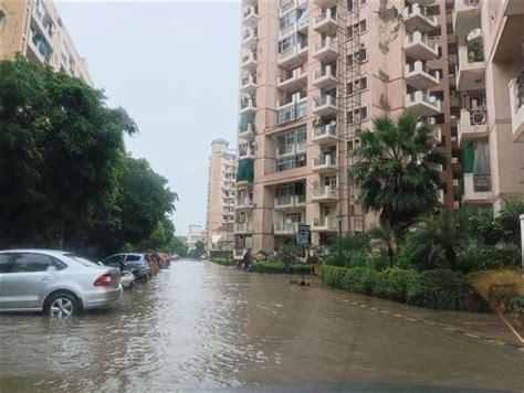 Rain Batters Delhi Ncr More Showers Predicted The Tribune India