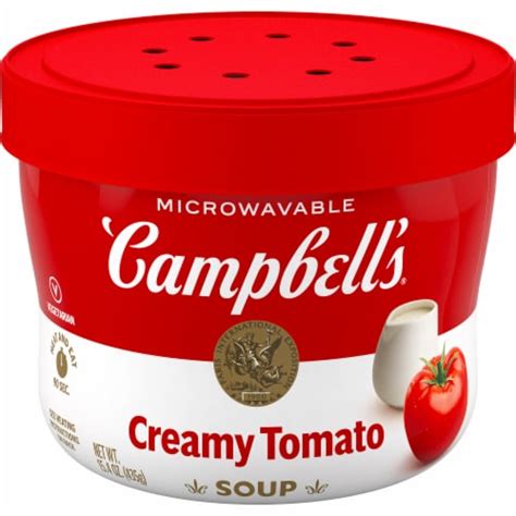 Campbell S® Creamy Tomato Soup Microwavable Bowl 15 4 Oz Kroger