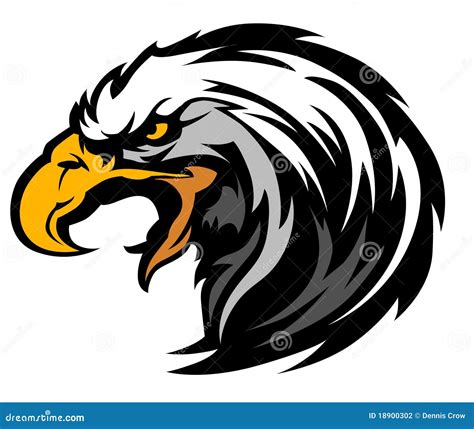 Eagle Head Mascot Vector Logo Stock Photography Image