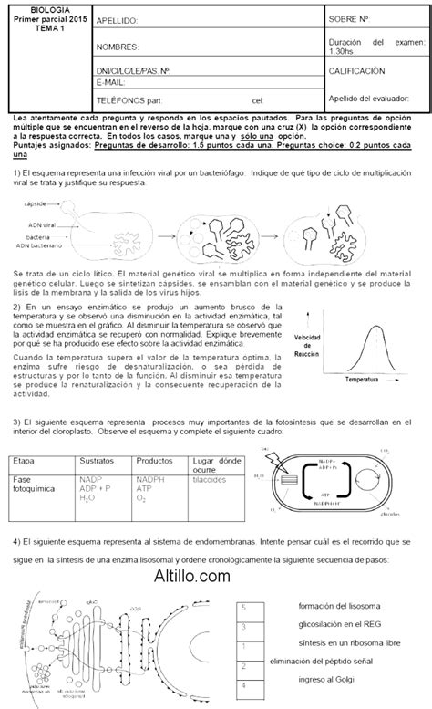 Parcial A Biolog A Uba Xxi