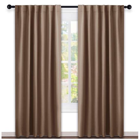 Best dark brown curtains for living room - Your House