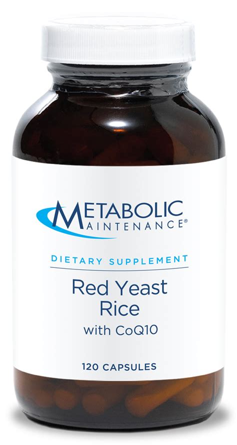 Red Yeast Rice With Coq10 120 Capsules