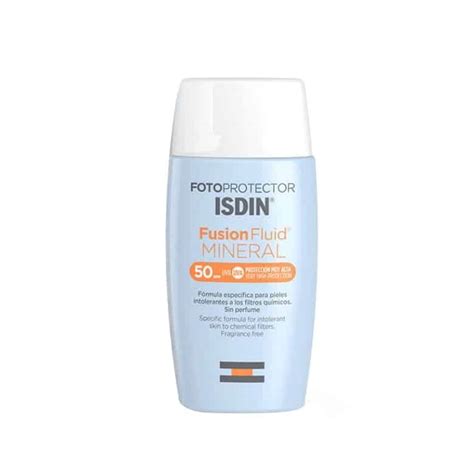 ISDIN Fotoprotector Fusion Fluid Minéral Spf50 Para Organica