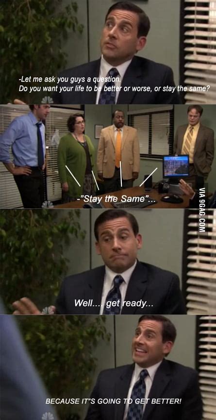 Steve Carell quotes from "the Office" - 9GAG