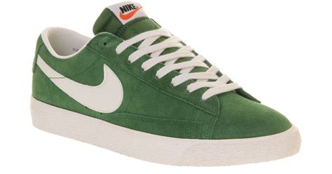 Nike Blazer Low Vintage in Green for Men | Lyst