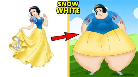 Disney Princess All Fat Version 2023 Youtube