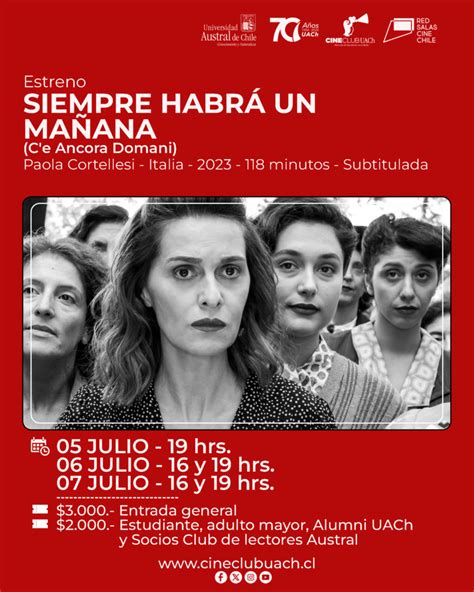 Siempre Habr Un Ma Ana Cine Club Uach