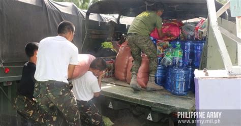 PH Army To Give Part Of Nov Food Allowance To Quake Victims