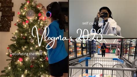 First Vlogmas 2023 No 1 Decorating The Tree 🎄 Youtube