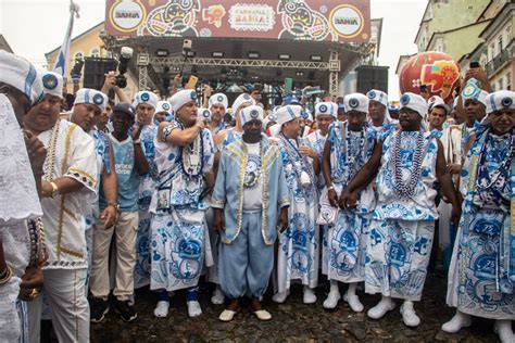 Filhos de Gandhy CArnaval 2024 Crédito Diógenes Neghet Flickr