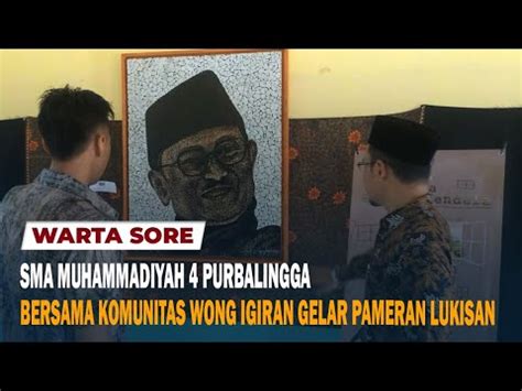 Sma Muhammadiyah Purbalingga Bersama Komunitas Wong Igiran Gelar