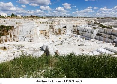 Large Scale Land Reclamation Artificial Island Stock Photo