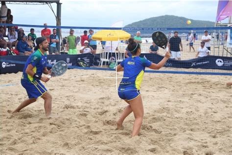 Beach Tennis torneio movimenta Praia Central de Anchieta Aqui Notícias