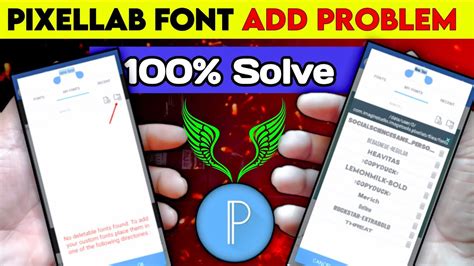 Pixellab Font Add Problem Pixellab Me Font Kaise Add Kare How To