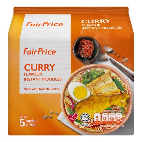 Fairprice Instant Noodles Curry Ntuc Fairprice