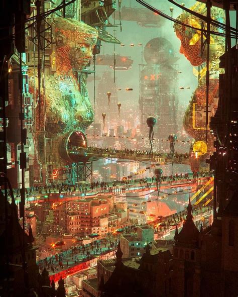 Digital Landscapes On Instagram A Great Selection Of Futuristic