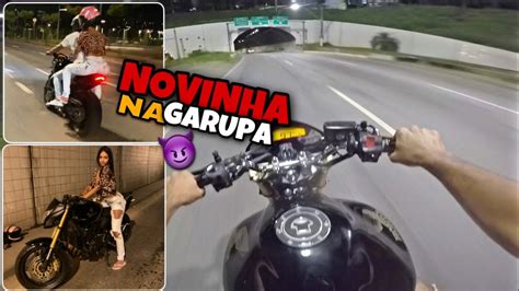 Hornet S O Cano No Pi O Noturno Novinha Na Garupa Youtube