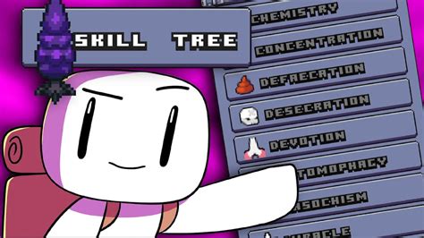 I Built A Literal Skill Tree In Modded Forager Youtube