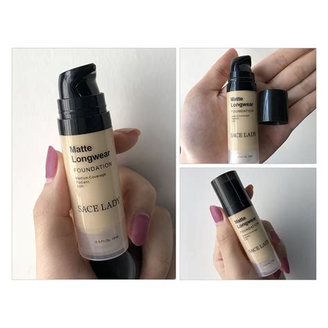 Sace Lady Matte Face Primer Invisible Pores Liquid Foundation Full