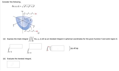 [solved] Consider The Following F X Y Z X2 Y2 Z2 A Exp