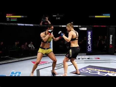 Ufc Amanda Nunes Vs Ronda Rousey Hard Difficulty Youtube