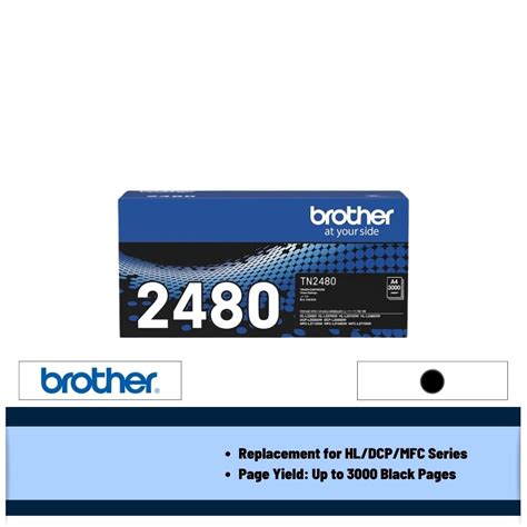 Brother TN-2480 3k Toner Cartridge (Black) – ALL IT Hypermarket