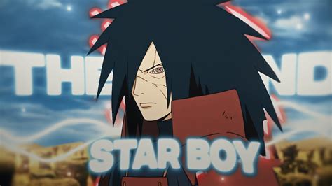 Starboy Madara Uchiha EDIT AMV Quick Project File YouTube