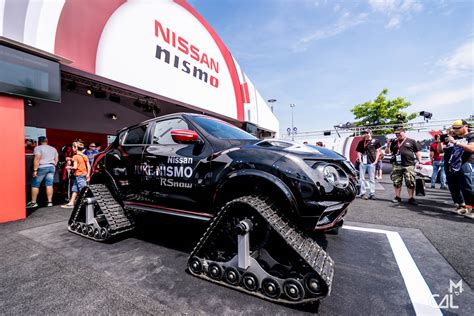 24 Heures du Mans 2015 Nissan Juke Nismo RSnow à chenilles Mon chat