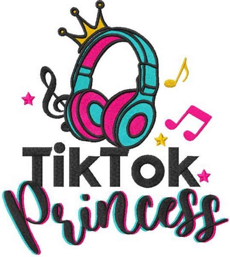 Tik Tok Princess Birthday Svg Customized Birthday Princess Etsy Artofit