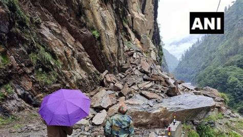 Gangotri Highway Closed Due To Landslide In Uttarkashi District