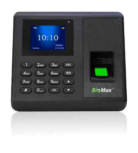 Bio Max Fingerprint Biomox Biometric System For Attendance Management