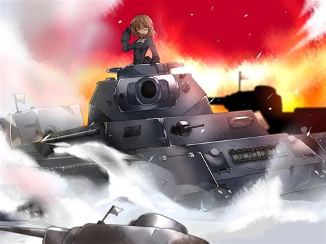 Anime Tanks Wallpapers Wallpaper Cave