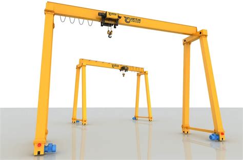 Ton European Spec Single Girder Gantry Crane For Sale To Australia