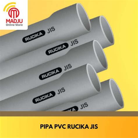 Jual PIPA PVC RUCIKA JIS 8 AW ABU ABU Di Seller Toko Madju Kota