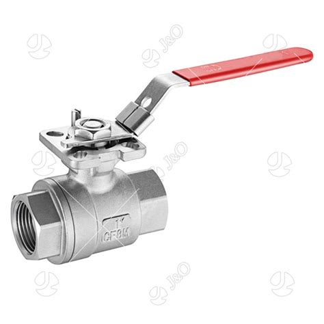 Stainless Steel NPT BSPT Thread 2 PCS 1000WOG Ball Valve With Direct