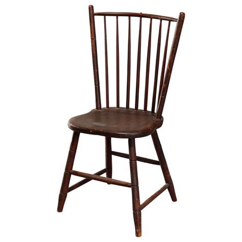 Assembled Pair Of American Bow Back Windsor Chairs At 1stdibs