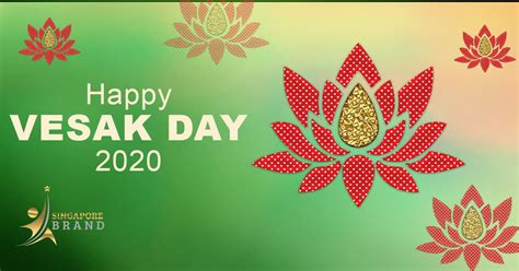 Vesak Day Greetings Happy Vesak Day By Singapore Brand